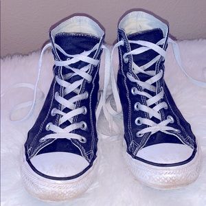 Black High Top Converse